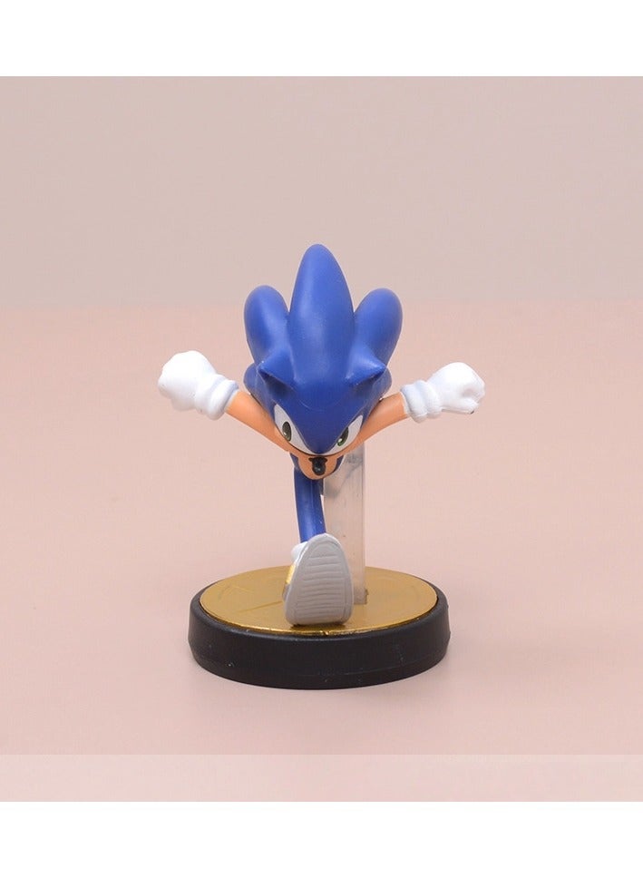 general Hedgehog Sonic Doll Ornament Figure Model Anime Ornament beautifully restores the character image - Image 2