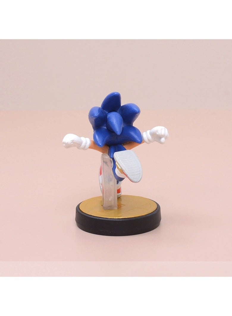 general Hedgehog Sonic Doll Ornament Figure Model Anime Ornament beautifully restores the character image - Image 3