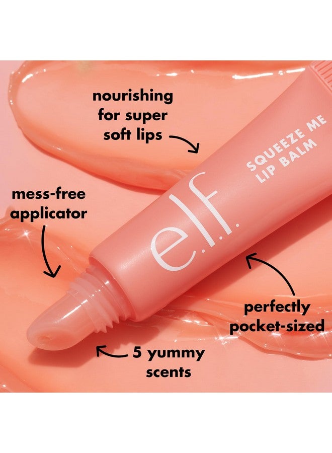 إلف مرطب شفاه إلف سكويز مي، مرطب شفاه مرطب للحصول على لون شفاف، غني بحمض الهيالورونيك، نباتي وخالٍ من القسوة، بنكهة الفراولة - Image 4