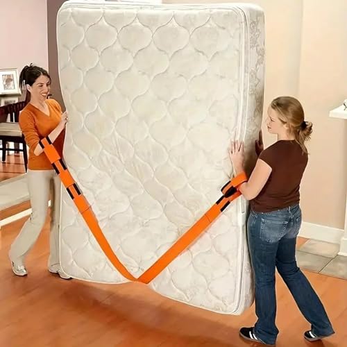 MEZON Home Carry Furnishings Easier Furniture Adjustable Moving Straps Forearm Delivery Transport Rope Belt Transport Carry Tools Heavy Weight Lifting Carry Strap Easily Move 2Pcs/Pair - Image 5