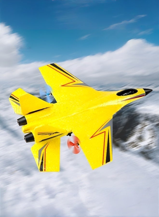Wholesale remote control foam aircraft land and air amphibious aircraft model fighter fixed wing glider anti-fall remote control aircraft  - Image 2