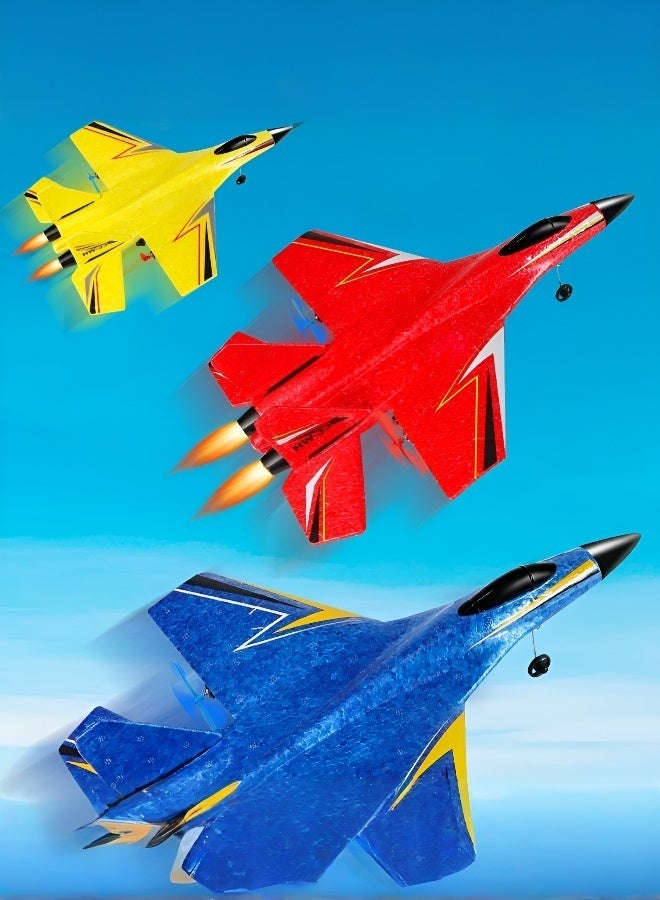 Wholesale remote control foam aircraft land and air amphibious aircraft model fighter fixed wing glider anti-fall remote control aircraft  - Image 5
