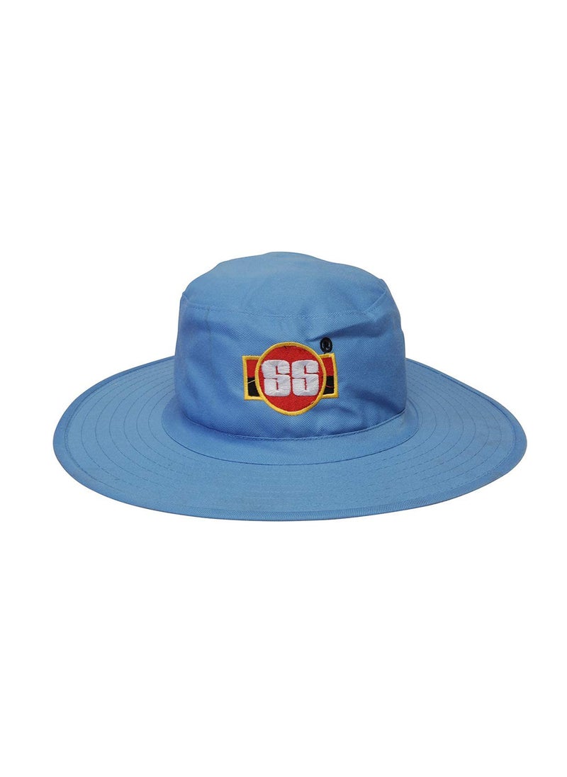 SS Cricket Sun Panama Hat (Blue) |100% Polyester  - Image 1