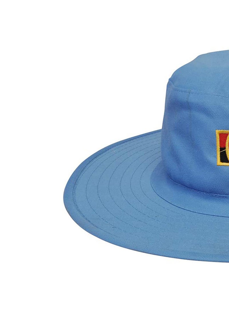 SS Cricket Sun Panama Hat (Blue) |100% Polyester  - Image 4