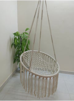 Generic Swing made of macrame 80x80 cm  - Image 2