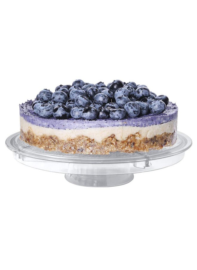 Trust - Multi-Function Acrylic Cake Stand With Lid Clear - Image 1