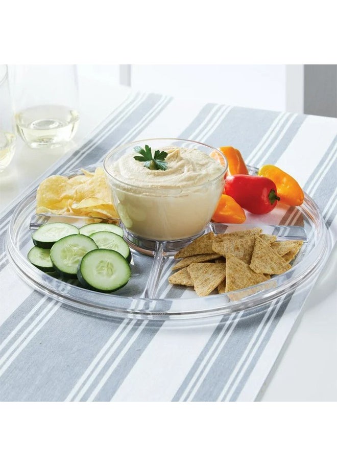 Trust - Multi-Function Acrylic Cake Stand With Lid Clear - Image 1