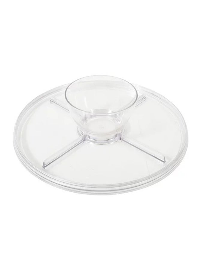 Trust - Multi-Function Acrylic Cake Stand With Lid Clear - Image 1