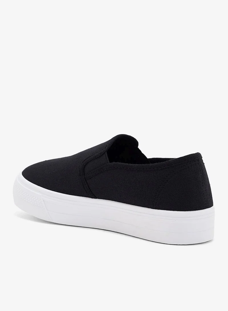 Spot-On Classic Women'S Platform Slip On