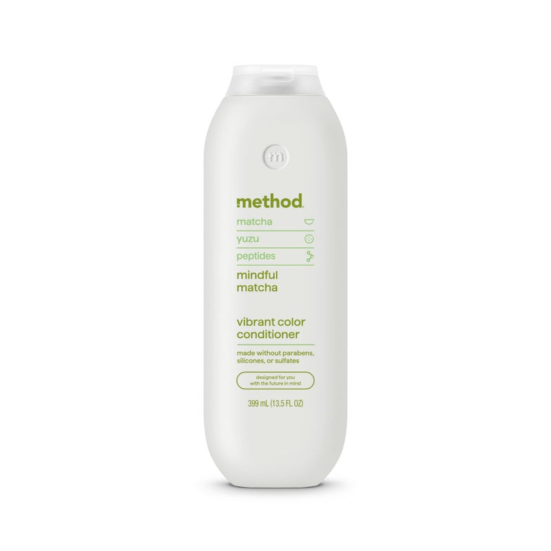 Method Color Protect Conditioner, Mindful Matcha, Matcha + Yuzu + Jasmine notes, 13.5oz - Image 1