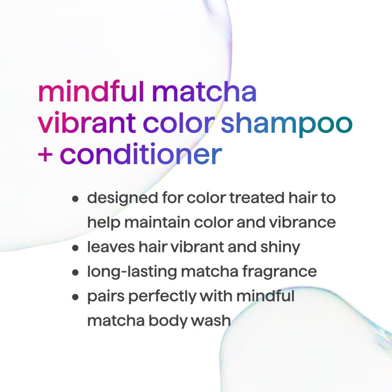 Method Color Protect Conditioner, Mindful Matcha, Matcha + Yuzu + Jasmine notes, 13.5oz - Image 3