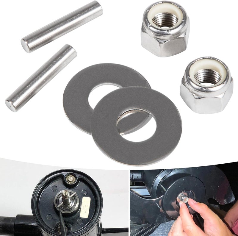 Camoo Prop Nut Kit E MKP-34 For Minn Kota Shear Pin Compatible with Minn Kota Trolling Motor MKP-33 Weedless Wedge 2 Props Including Prop Nuts & Washers 1865019 - Image 1