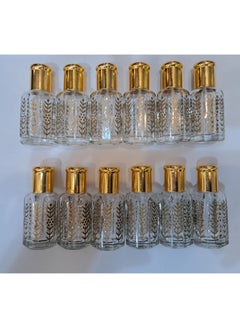 تولات عطور فارغه 12 قطعه توله 12 مل
