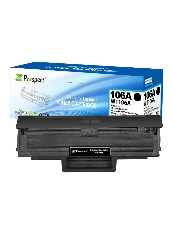 بروسبكت خرطوشة حبر 106A W1106A أسود متوافقة مع طابعة اتش بي  ليزر  107a 107w 135a MFP 135a 135fnw 135w 135ag 135r 135wg 137fnw 137fwg - Image 4