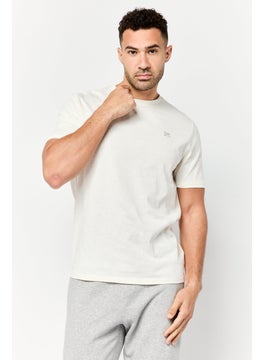RBX Men Sportswear Fit Short Sleeve Outdoor T-Shirt, Off White  - Image 1