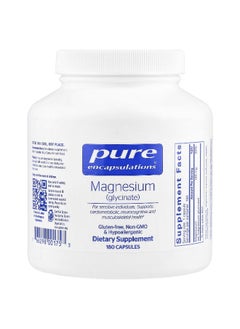 Pure Encapsulations Pure Encapsulations, Magnesium (Glycinate), 120 mg, 180 Capsules  - Image 1