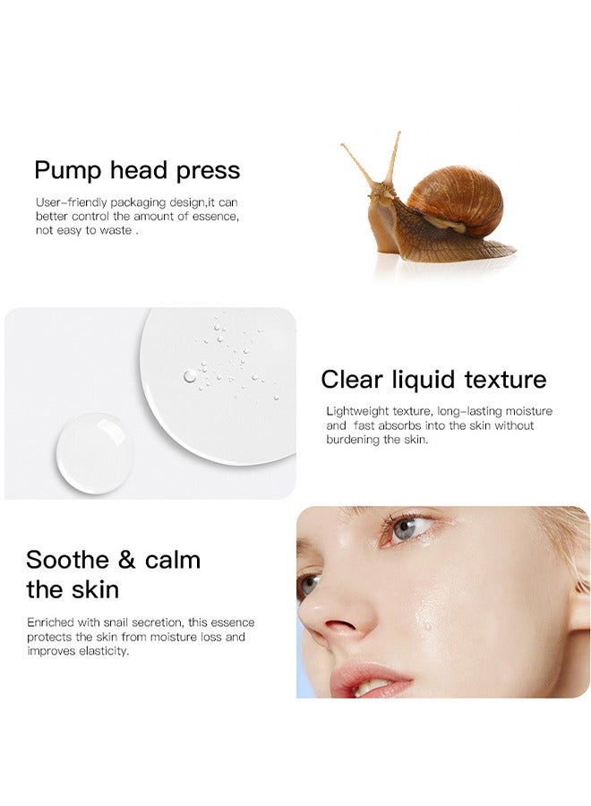 MOOYAM Advanced Snail 96 Mucin Power Essence, Effectively Replenish Nutrients Improve Dryness Soften Cuticles Minimize Poreslighten Acne Scars Soothe And Repair Skin 100ml  - Image 4