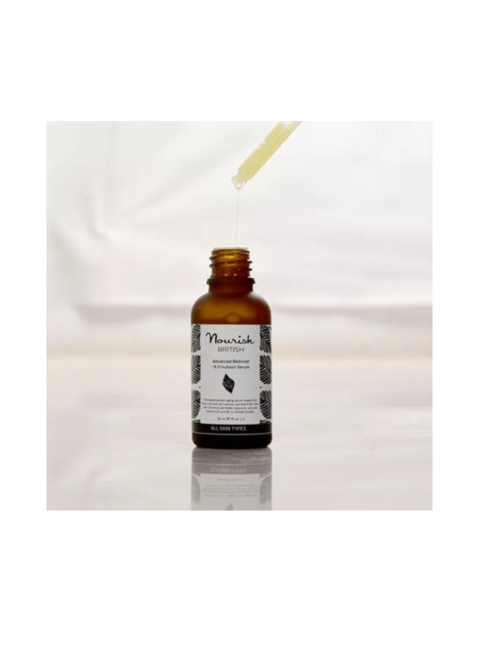 Nourish Advanced Serum Retinoid 1% Emulsion 30ml  - Image 3