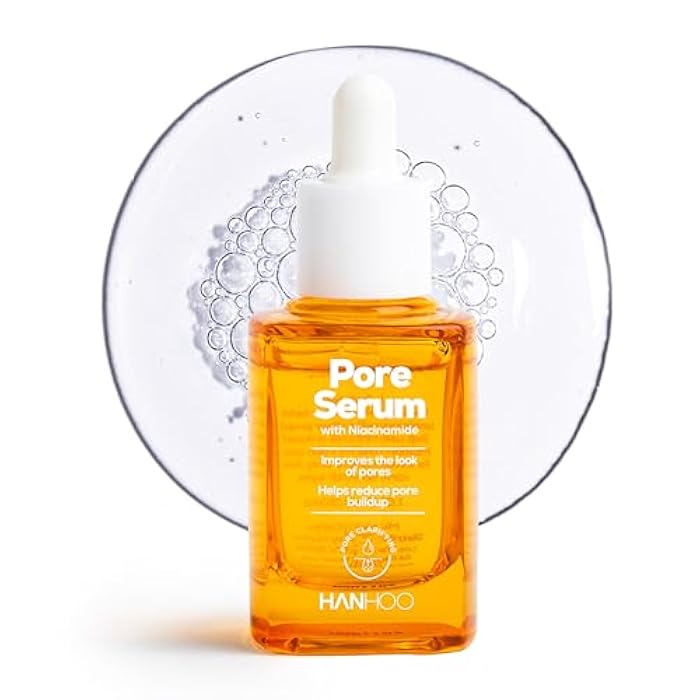 Hanhoo Pore Serum with Niacinamide, 1.01 Fl. Oz., with Niacinamide, Salicylic Acid, and Glycolic Acid, Gently Exfoliates, Clears Clogged Pores, Minimizes Enlarged Pores, Korean Skincare - Image 5