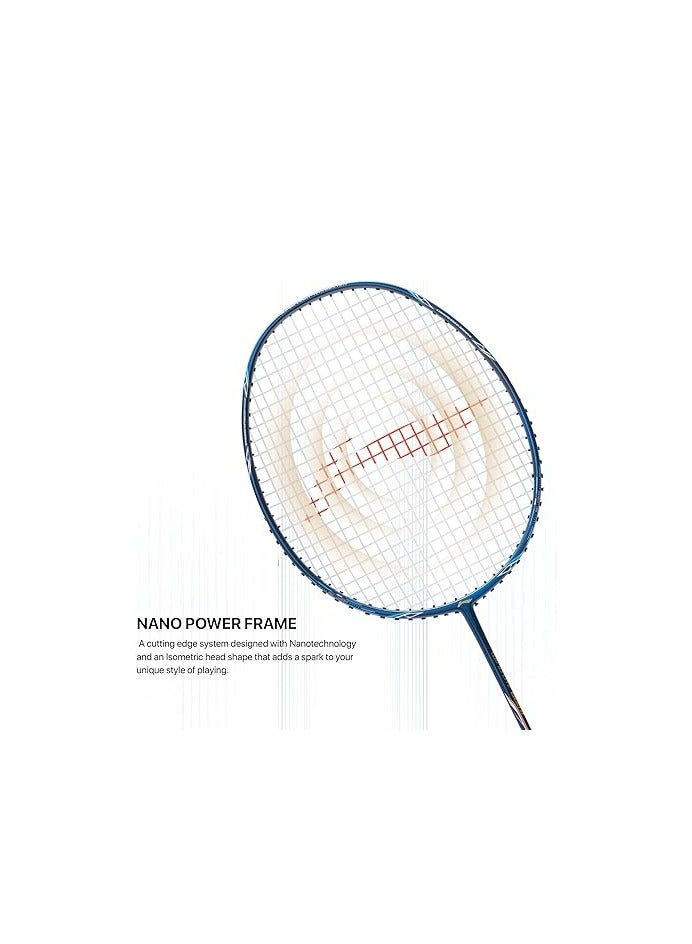 Li-Ning WIND LITE 800 II أزرق داكن/رمادي داكن - Image 4