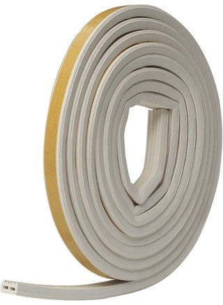 Frost King EPDM Rubber Self-Stick Weatherseal Tape, D-Section, 9/16" W, 5/16" T, 10 ft L, White - pzsku/Z12A4FF2D82490B0BDA4EZ/45/1754679498/30890fb2-7527-4db2-b98f-3f53b2367361
