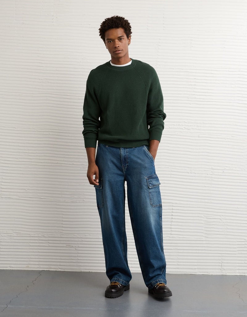 American Eagle AE Shaker Stitch Sweater - Image 3