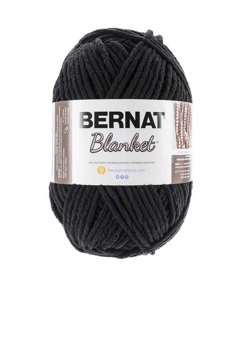 Bernat Blanket Big Ball Yarn Coal - Image 2