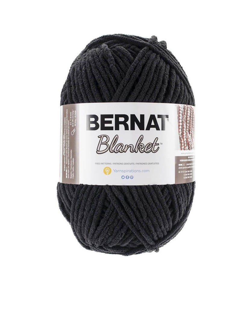 Bernat Blanket Big Ball Yarn Coal - Image 3
