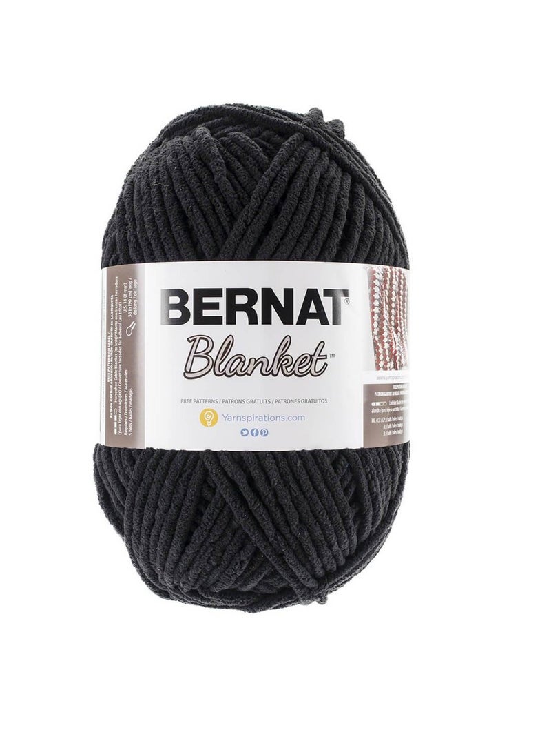 Bernat Blanket Big Ball Yarn Coal - Image 1