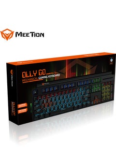 Meetion MK600 Mechanical Keyboard Anti-ghosting Full keys No. of keys 104/105 Keyboard Type best combination of RGB lights Black Body OS Compatibility Windows XP/Vista/7/8/10  MAC OS X Interface USB