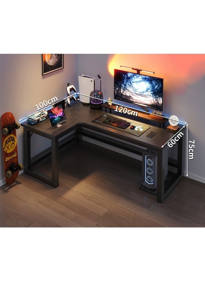 Computer and Multifunction Table Home Office Workstation 120X100 cm (Left Corner) 