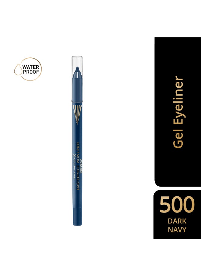 Max Factor - Masterpiece Wow Liner - 500 - Dark Navy, 1.2g - Image 1
