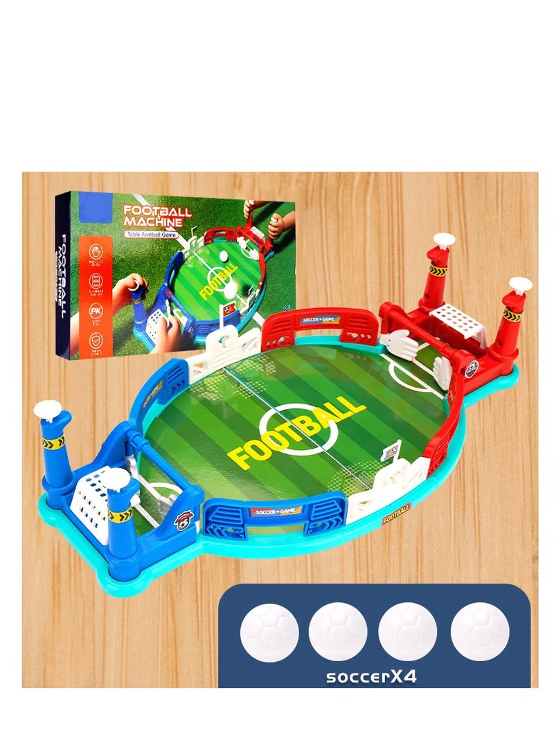 طاولة جديدة لسطح المكتب لألعاب كرة القدم والتفاعل مع كرة القدم الصغيرة مع سطح المكتب من البلاستيك للأطفال - Image 1