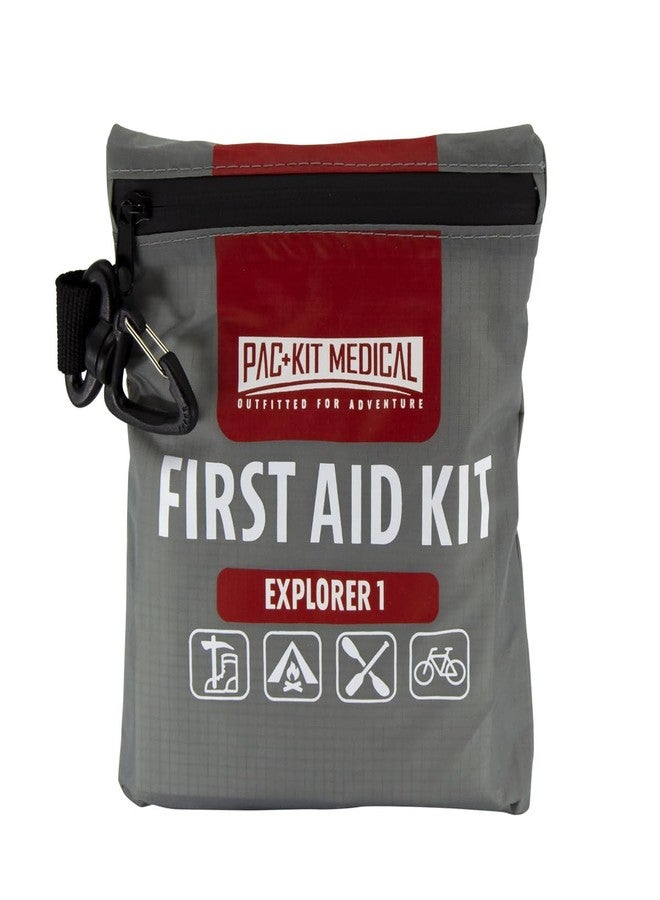 Pac-Kit Watertight Explorer 1 First Aid Kit for Hiking, Camping and Outdoor Activities, 67 Pieces - Image 1