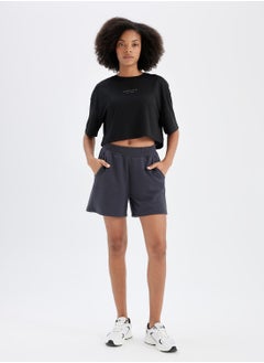 DeFacto Defactofit Standard Fit Sports Short Modal Fabric  - Image 4