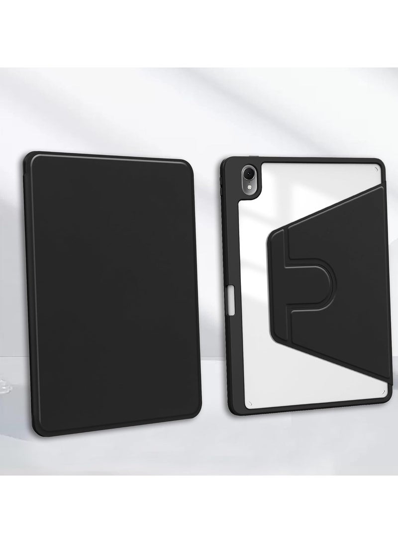 General Clear Back Case Compatible with Huawei MatePad Air 11.5 Inch Released 2023 with Pen Holder, 360 Degree Swivel Stand Folio Flip Smart Tablet Cover Auto Sleep/Wake Tablet Case  - Image 2