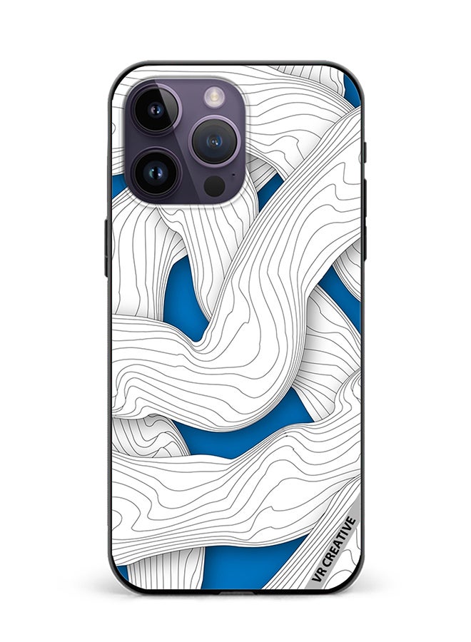 VR CREATIVE Protective Case Cover For Apple iPhone 16 Pro Max Texture Design Multicolour