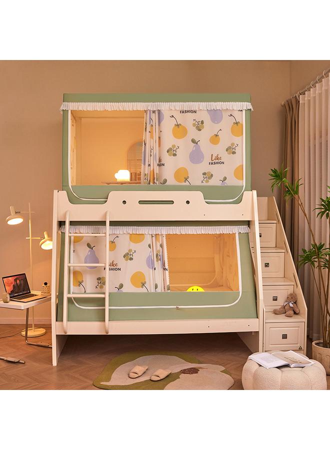 Bluejw Class A Printed Shading Bed Curtain For Mother And Child Bed Mosquito Net For Home Children And Baby Anti-fall Anti-mosquito Up And Down Student Dormitory - Image 1