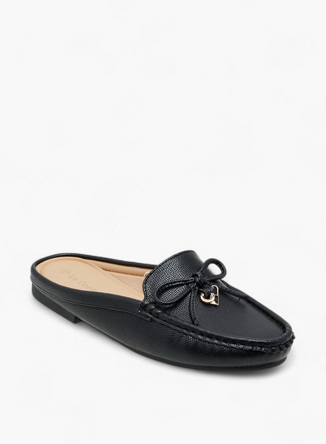 Le Confort Women's Bow Accent Slip-On Mules  - Image 2