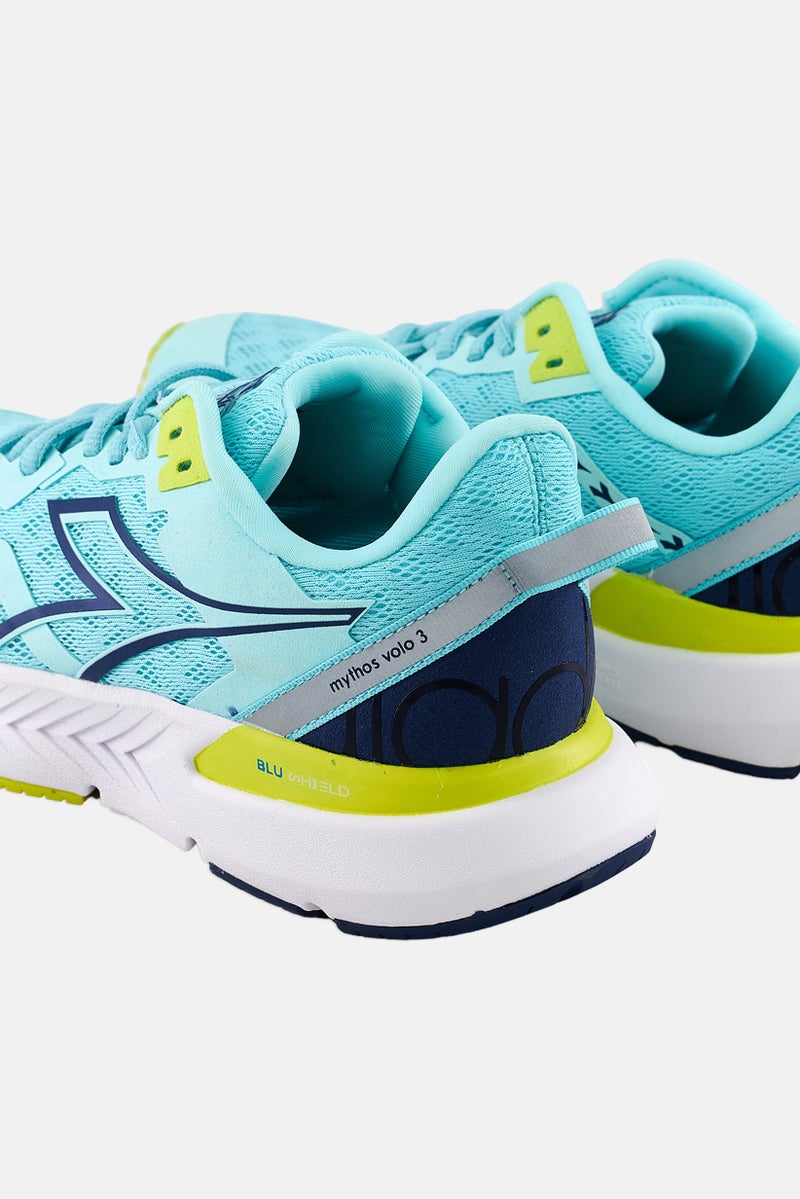 DIADORA أحذية تدريب نسائية مزودة بأربطة، تركواز - Image 4