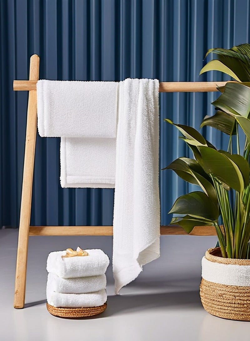 Raymond Raymond Home Towel Gift Sets 450 GSM 2 Bath & 2 Hand Towels Super Soft  Pure Cotton (75 x 150 cm(1)+ 60 x 120 cm(1) + 40 x 60 cm (2)) Towel  - Image 1
