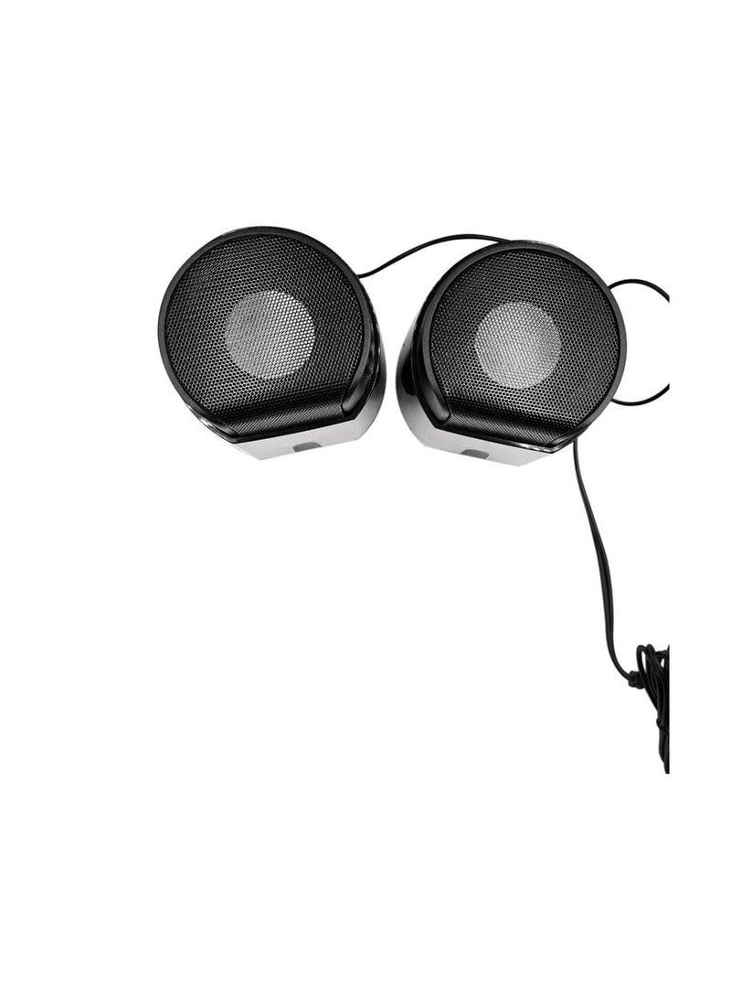 Kisonli K-500 Multimedia Subwoofer USB 2.0 Mini Speaker Input For Computer  Black - Image 5