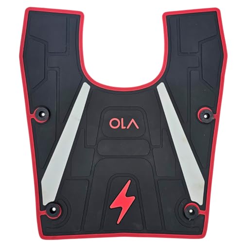 APPSTER Floormat | Footmat for Ola S1 Pro Gen 2 | S1 Air | S1X Electric Scooter (Red & Black) - Image 1