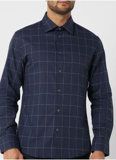 Mango Man Checked Regular Fit Shirt  - Image 3