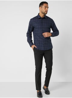 Mango Man Checked Regular Fit Shirt  - Image 4