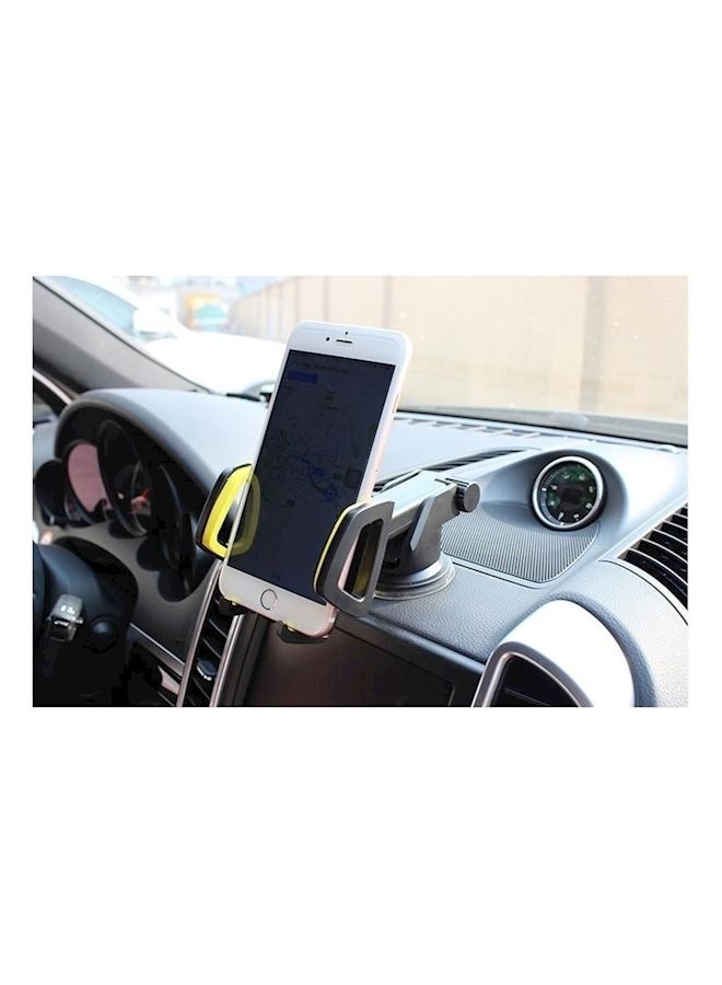 NIBEMINENT Car Dashboard Mobile Holder Yellow  - Image 4