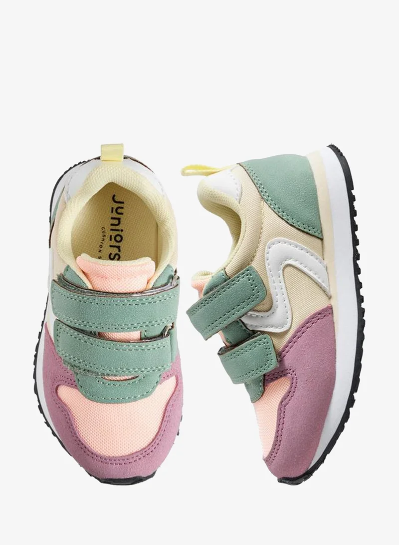 JUNIORS Girls Hook & Loop Sneakers