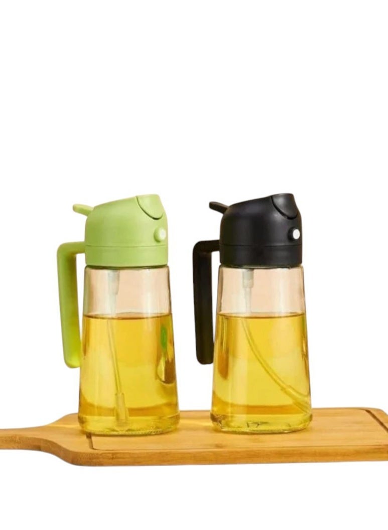 2-in-1 oil sprayer suitable for multi-purpose air fryers, leak-proof design - random color, 1 piece - Image 3