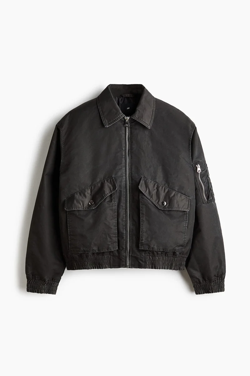 H&M  Padded Bomber jacket for Men | Best Price UAE