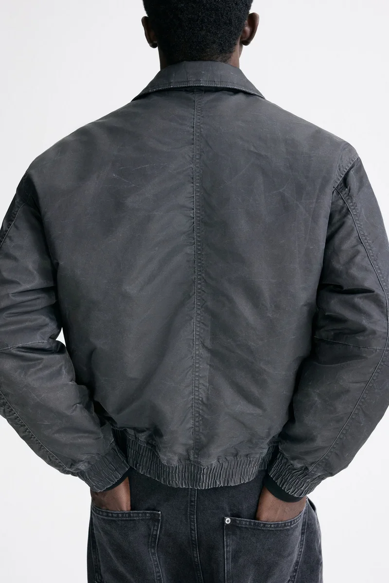 H&M  Padded Bomber jacket for Men | Best Price UAE